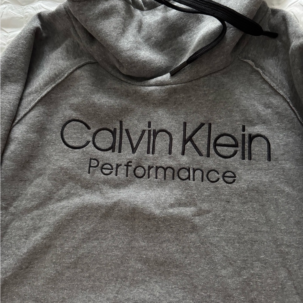 Calvin Klein Charcoal Performance Sweatshirt